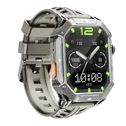 ساعت هوشمند 52 میلی‌متری هایلو مدل IRON N1 با بند سیلیکونی - تصویر 8