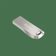 فلش مموری سن دیسک مدل Ultra Luxe ظرفیت 128 گیگابایت با بدنه فلزی، رابط USB 3.1 Type-A، سرعت خواندن 150 مگابایت بر ثانیه و نرم‌افزار کدگذاری SanDisk Secure Access - تصویر 5