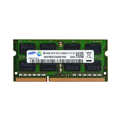 رم Samsung PC3L فرکانس 1600 مگاهرتز تایمینگ CL11 ولتاژ 1.35 ولت 204 پین (هشت گیگابایت)