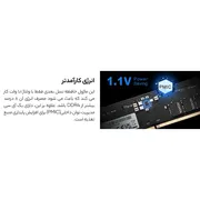 رم دسکتاپ DDR5 ای دیتا مدل U-DIMM ظرفیت 16 گیگابایت، با فرکانس 5600 مگاهرتز، تایمینگ CL46 و معماری تک‌کاناله - تصویر 5