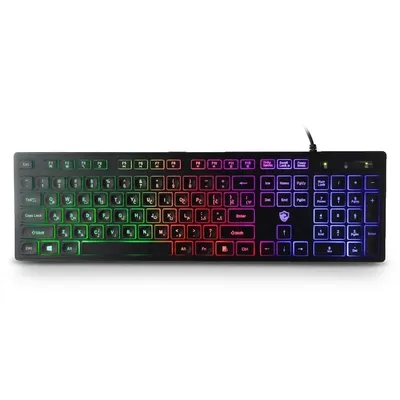 کیبورد بیاند BGK-2010 سوئیچ ممبران، Full-Size، نورپردازی RGB