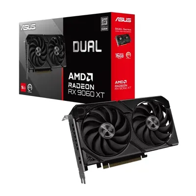 کارت گرافیک ASUS Dual AMD Radeon RX 9060 XT 16GB OC