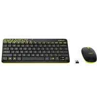 ست کیبورد و ماوس Logitech MK240 سفید و قرمز روشن