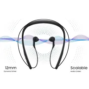هدفون بلوتوثی گردنی سامسونگ مدل Level U2 بدون قابلیت نویز کنسلینگ، درگاه شارژ USB Type-C، دارای میکروفون داخلی با کیفیت HD، مقاوم در برابر رطوبت و عرق - تصویر 7