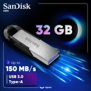 فلش مموری سن دیسک مدل CZ73 ظرفیت 32 گیگابایت با بدنه فلزی، رابط USB 3.0 و سرعت انتقال 150 مگابایت بر ثانیه، سازگار با ویندوز و مک و مناسب موبایل، تبلت، لپ‌تاپ و تلویزیون - تصویر 4