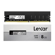 رم کامپیوتر لکسار DDR4، ظرفیت 8 گیگابایت تک کاناله مدل LD4AU08G UDIMM با فرکانس 2666 مگاهرتز و تایمینگ CL19 - تصویر 1