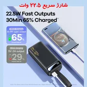 پاوربانک 22.5 وات ریمکس مدل RPP-660 ظرفیت 30000 میلی آمپر ساعت - تصویر 2