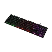 کیبورد بیاند مدل BK-7120 RGB، سوئیچ ممبران، Full-Size، نورپردازی LED RGB - تصویر 7