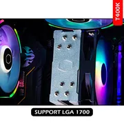 خنک کننده پردازنده کولر مستر مدل T400k ARGB LGA1700 - تصویر 8