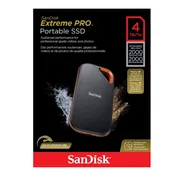 اس اس دی اکسترنال سن دیسک مدل Extreme E81 ظرفیت 4 ترابایت رابط USB 3.2 Gen2 - تصویر 5