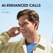 
هدفون بلوتوثی انکر مدل Soundcore A25i بدون قابلیت نویز کنسلینگ، درگاه شارژ USB Type-C، دارای دو میکروفون داخلی با الگوریتم هوش مصنوعی، مقاوم در برابر پاشش آب - تصویر 6