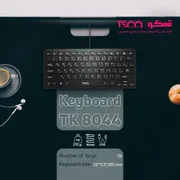 کیبورد تسکو مدل TK 8044، سوییچ ممبران، Tenkeyless - تصویر 5