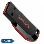 فلش مموری 16 گیگابایت سن دیسک مدل Cruzer Blade CZ50 با رابط USB 2.0 Type-A، طراحی بدون درپوش و قابلیت رمزگذاری اطلاعات - تصویر 2