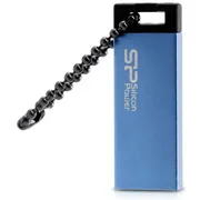 فلش مموری 64 گیگابایتی سیلیکون پاور مدل Touch 835 با رابط USB 2.0، بدنه فلزی سندبلاست ضد خش، طراحی بدون درب و مقاوم در برابر آب، ضربه، فشار و گرد و غبار - تصویر 1