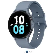 ساعت هوشمند سامسونگ مدل Galaxy Watch5 44mm دارای قابلیت های کنترل موسیقی (Music Player)، قابلیت مکالمه از طریق بلوتوث، قابلیت تغییر طرح ساعت یا تم، صفحه همیشه روشن (Always-on Display)، قابلیت نصب اپلیکیشن، پشتیبانی از دستیار صوتی بند سیلیکون - تصویر 4