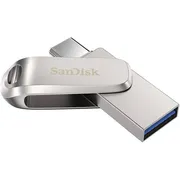 فلش مموری سن دیسک Ultra Dual Drive Luxe ظرفیت 256 گیگابایت با طراحی چرخشی، دو رابط USB Type-C و USB Type-A، استاندارد USB 3.2 Gen1، بدنه فلزی و سازگار با تبلت، گوشی، کامپیوتر و مک - تصویر 5
