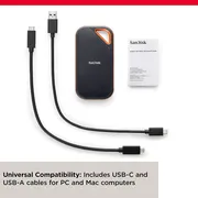 اس اس دی اکسترنال سن دیسک مدل Extreme E81 ظرفیت 4 ترابایت رابط USB 3.2 Gen2 - تصویر 8