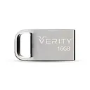 فلش مموری وریتی V813 ظرفیت 16 گیگابایت، رابط USB 2.0 Type-A، بدنه فلزی، طراحی بندانگشتی،