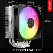 خنک کننده پردازنده کولر مستر مدل T400k ARGB LGA1700 - تصویر 2