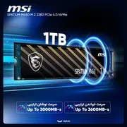 اس اس دی اینترنال PCIe Gen4 x4 ام اس آی مدل SPATIUM M450 ظرفیت 1 ترابایت - تصویر 2