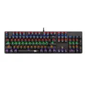 کیبورد گیمینگ ردراگون مدل K208، سوییچ مکانیکال آبی، Full-Size، نورپردازی RGB - تصویر 4