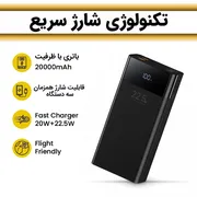 پاوربانک 22.5 وات ریمکس مدل RPP-672 ظرفیت 20000 میلی آمپر ساعت - تصویر 8