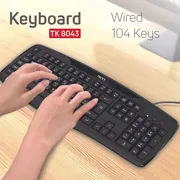 کیبورد تسکو مدل TK 8043 - تصویر 5