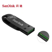 فلش مموری 64 گیگابایت سن دیسک مدل ULTRA SHIFT CZ410 با رابط USB 3.1، سرعت خواندن 100 مگابایت بر ثانیه، نرم‌افزار امنیتی SanDisk SecureAccess و بازیابی فایل RESCUEPRO Deluxe، مناسب ضبط خودرو و تلویزیون - تصویر 4