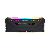رم دسکتاپ DDR4 8 گیگابایت کورسیر مدل VENGEANCE RGB با فرکانس 3200 مگاهرتز، تایمینگ CL16 و هیت‌سینک - تصویر 1