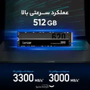 اس اس دی اینترنال PCIe Gen3 x4 لکسار مدل NM620 ظرفیت 512 گیگابایت - تصویر 6