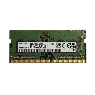 رم Samsung PC4 DDR4 ظرفیت 8 گیگابایت تک کاناله فرکانس 2666 مگاهرتز تایمینگ CL11 ولت (هشت