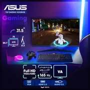 مانیتور خمیده گیمینگ 31.5 اینچ ایسوس مدل TUF GAMING VG328H1B - تصویر 2