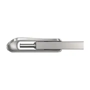 فلش مموری سن دیسک مدل Dual Drive Luxe ظرفیت 128 گیگابایت با طراحی چرخشی، دو رابط USB Type-C و USB Type-A، سرعت انتقال 150 مگابایت بر ثانیه، بدنه فلزی و سازگار با موبایل، تبلت، کامپیوتر و تلویزیون - تصویر 5
