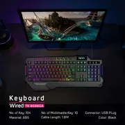 کیبورد تسکو مدل TK 8088GA - تصویر 8
