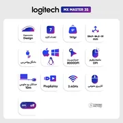 ماوس بی سیم لاجیتک مدل MX MASTER 3S - تصویر 8
