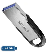 فلش مموری سن دیسک Ultra Flair CZ73 ظرفیت 64 گیگابایت با رابط USB 3.0 و بدنه فلزی مقاوم، سرعت انتقال 150 مگابایت بر ثانیه و سازگار با انواع سیستم‌عامل‌ها و دستگاه‌ها - تصویر 2
