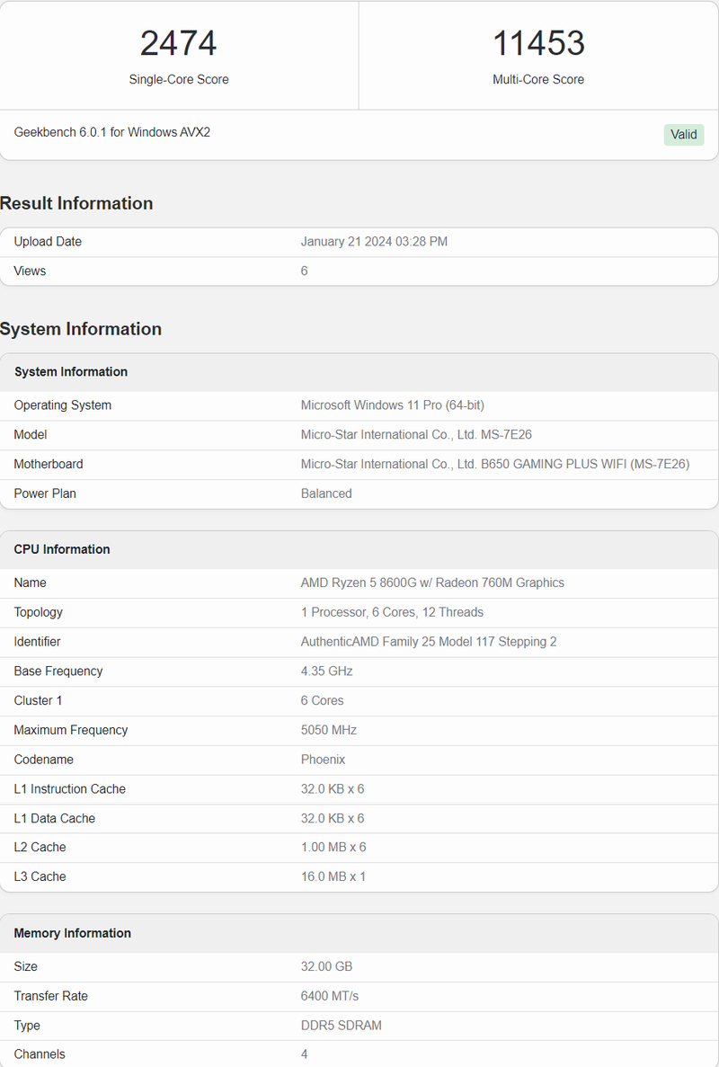 AMD-Ryzen-5-8600G-Hawk-Point-APU-Benchmarks-Leak