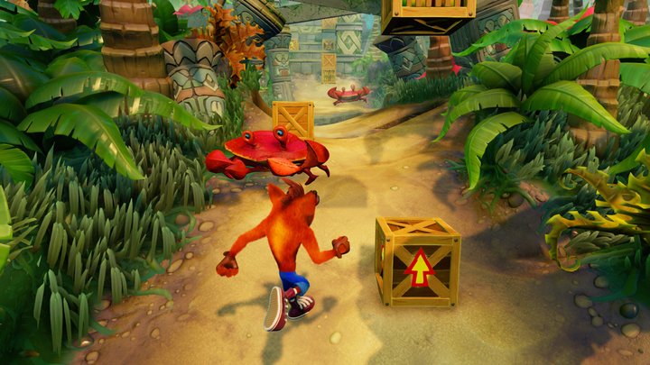 Crash Bandicoot N. Sane Trilogy gameplay