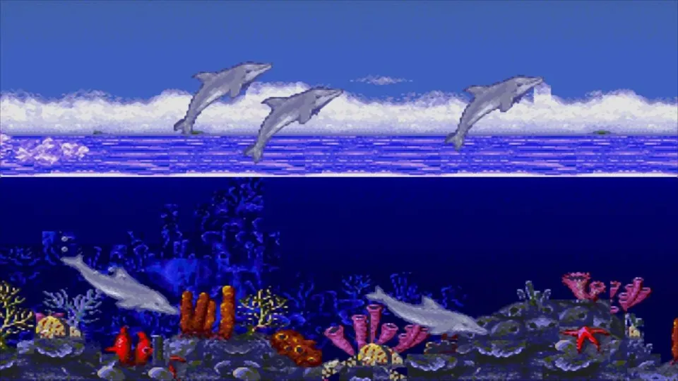 Ecco The Dolphin gameplay