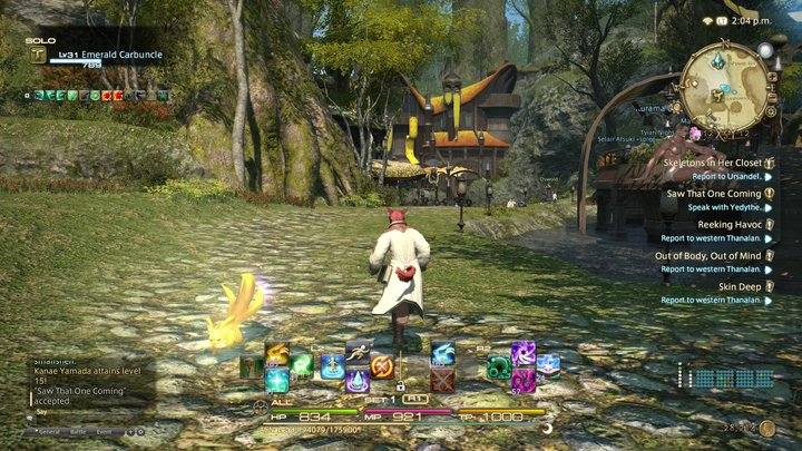 Final Fantasy 14 gameplay