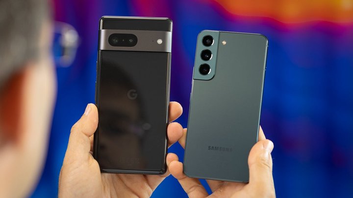 Google-Pixel-7-vs-Samsung-Galaxy-S22-comparison