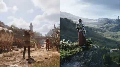 دو بازی MMORPG پرطرفدار با موتور گرافیکی آنریل انجین ۵ منتشر خواهند شد