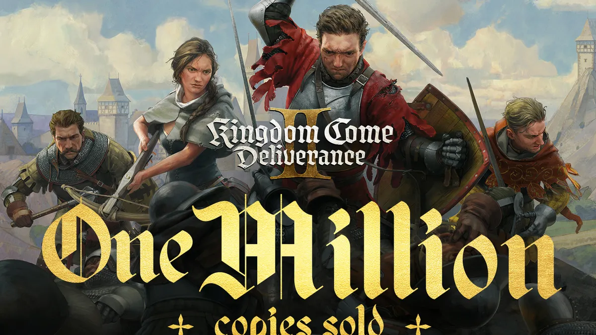 فروش Kingdom Come: Deliverance 2 در کمتر از 24 ساعت به 1 میلیون نسخه رسید