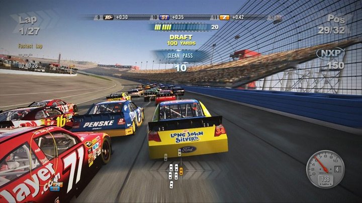 NASCAR games gameplay