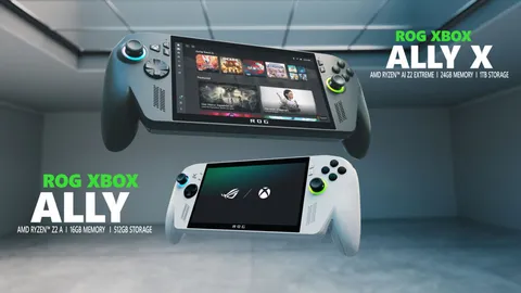 رسمی: کنسول دستی ایکس باکس با نام ROG Xbox Ally رونمایی شد