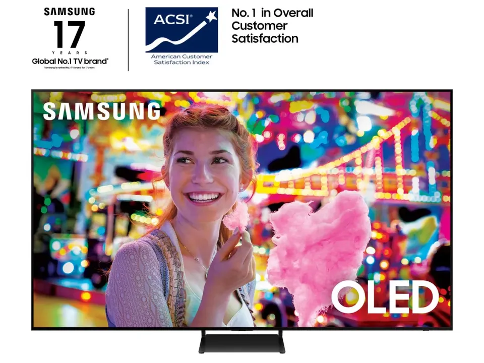 سامسونگ از بزرگ‌ترین تلویزیون OLED خود رونمایی کرد