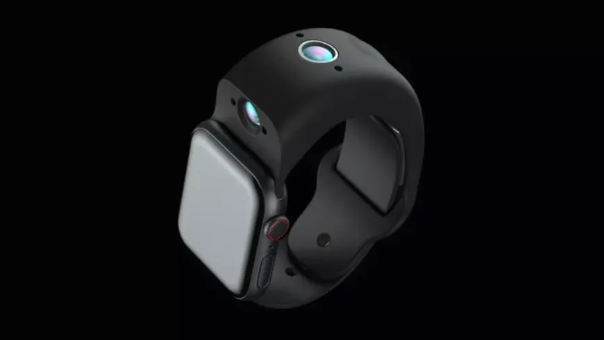 بند اپل واچ Wristcam با دوربین دوگانه و باتری داخلی معرفی شد