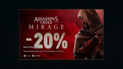 تبلیغات پاپ آپ مربوط به Assassin's Creed Mirage، یک خطای فنی بوده
