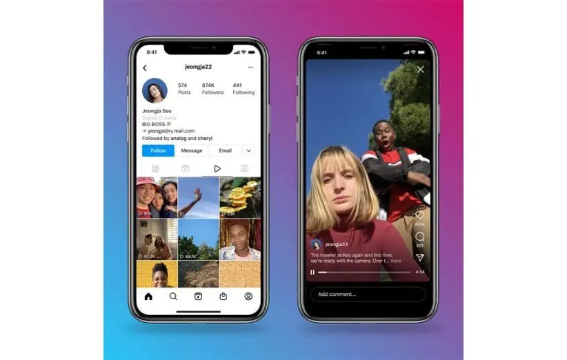 IGTV در اینستاگرام جای خود را به اینستاگرام TV می‌دهد