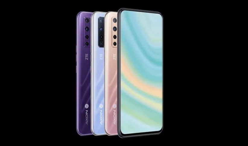 ZTE Axon 20 5G؛ اولین گوشی دنیا با دوربین سلفی زیر نمایشگر